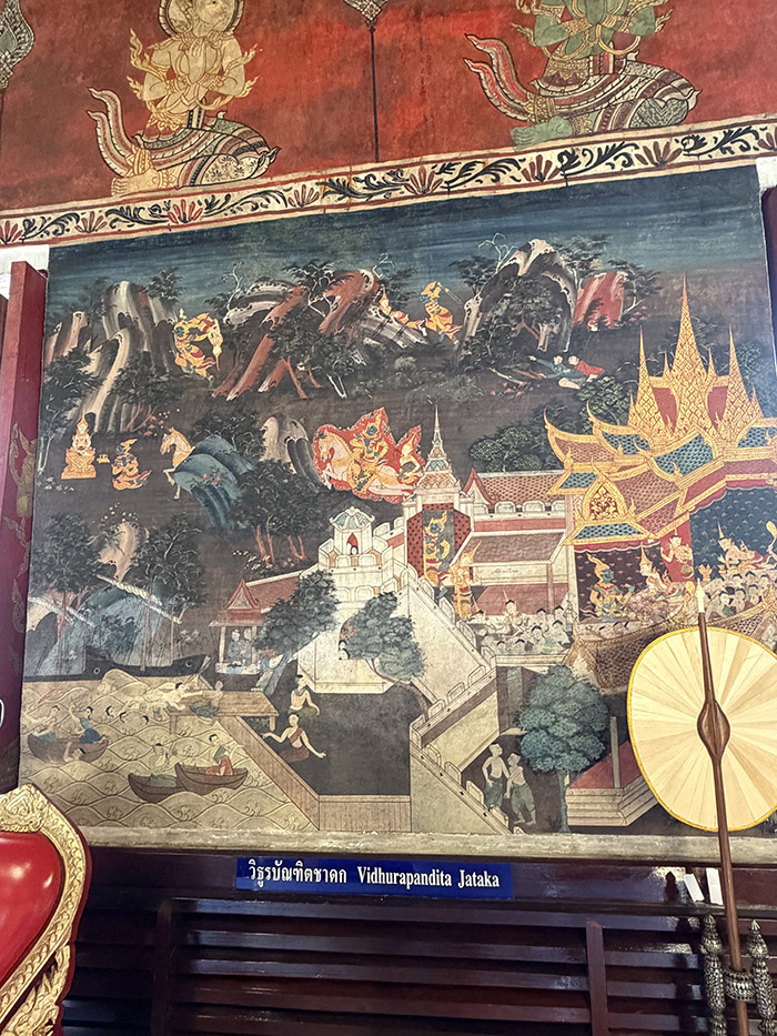 ภาพวาดในวัดใหญ่อินทราราม